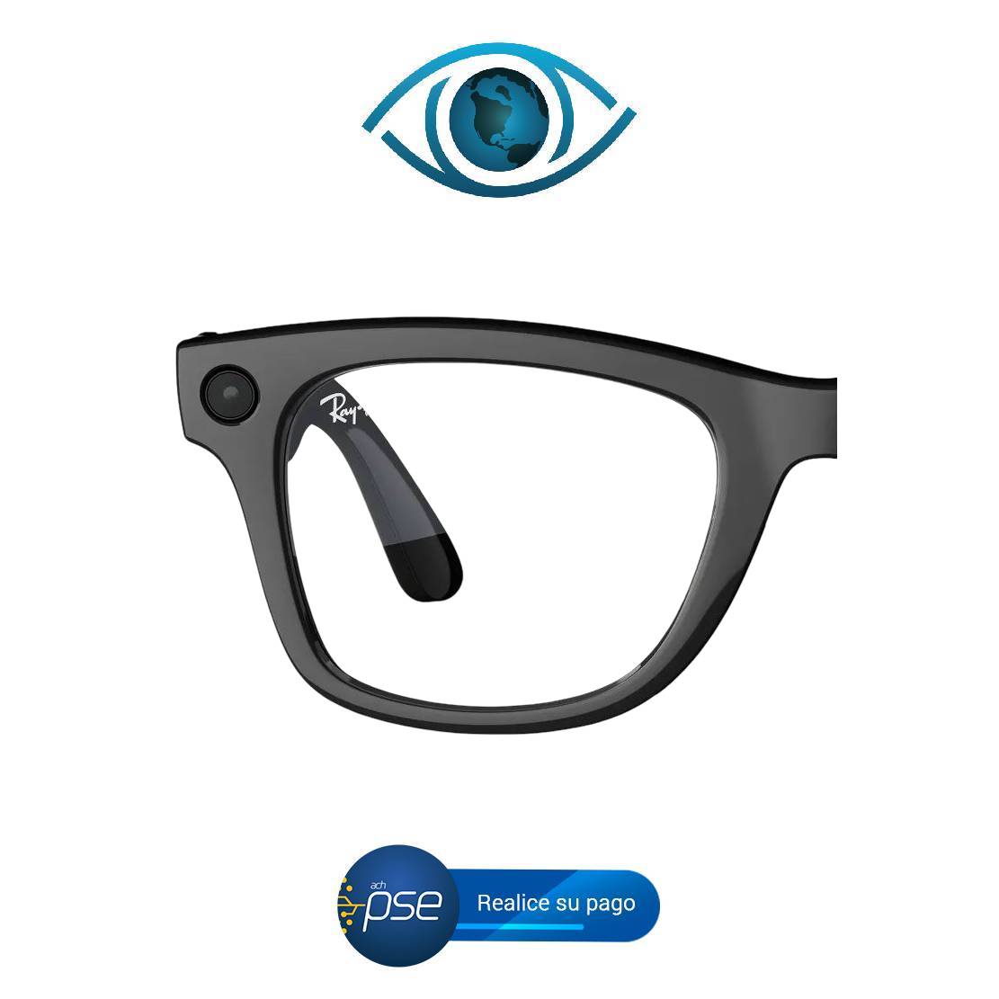 Meta AI® ADDI.COM Oferta PSE -30% Gafas Inteligentes Ray-Ban Meta Wayfarer (1.ª generación)  (Envió Gratis 5|7 Días Colombia)