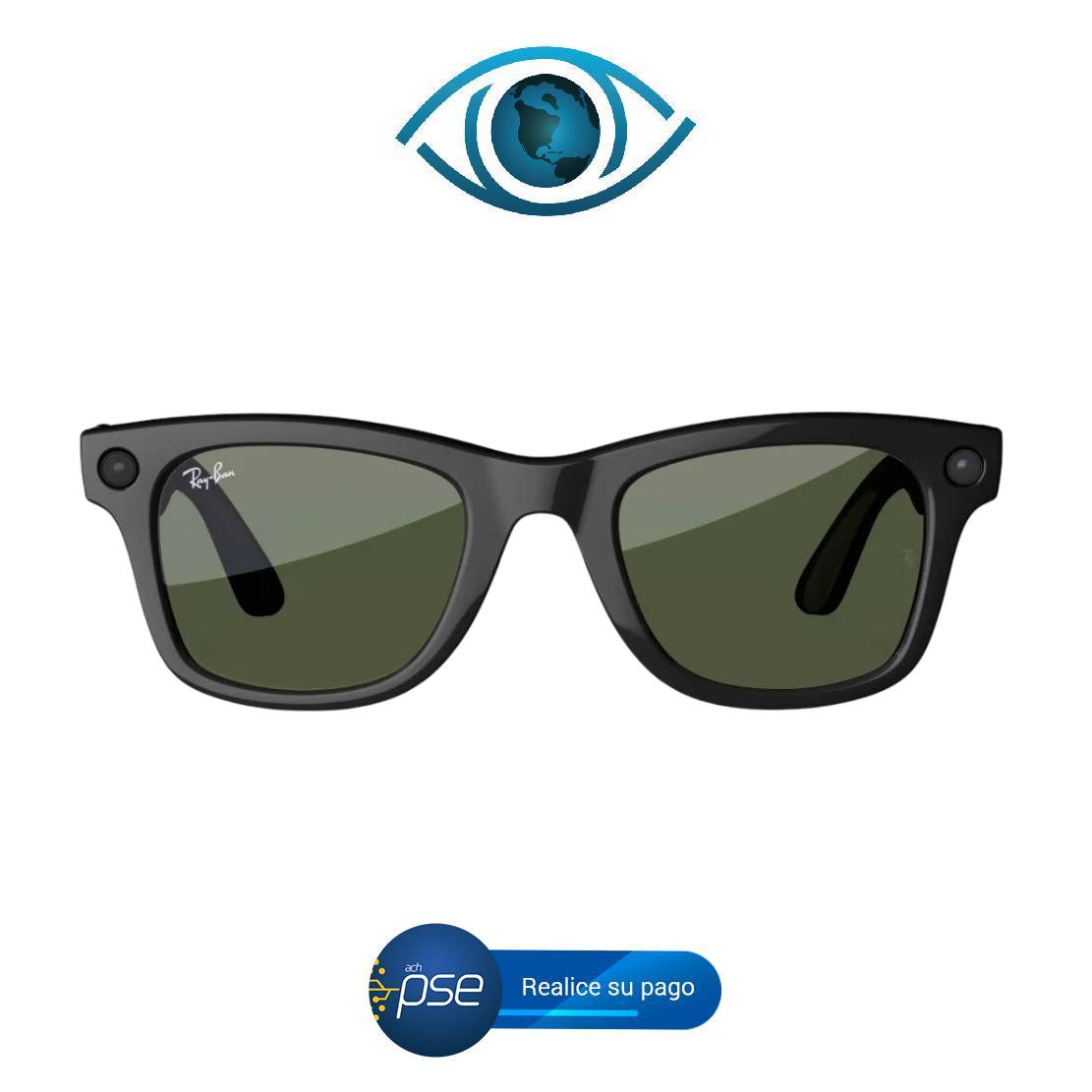Meta AI® ADDI.COM Oferta PSE -30% Gafas Sol Ray-Ban Meta Wayfarer (1.ª generación) Inteligentes + Accesorios completos (Envió Gratis 5|7 Días Colombia)