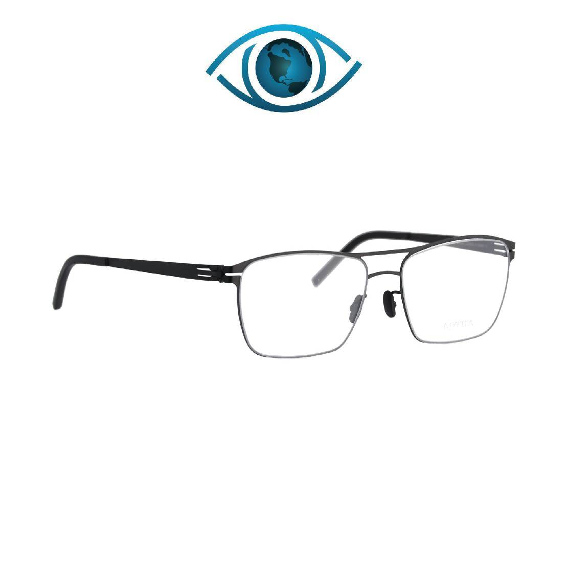 Marco Acero Con Formula Óptica Polycarbonate (PC) Anti | Blue Máximos +/- 4.0 Policarbonato Original AR Bloqueo Luz Azul