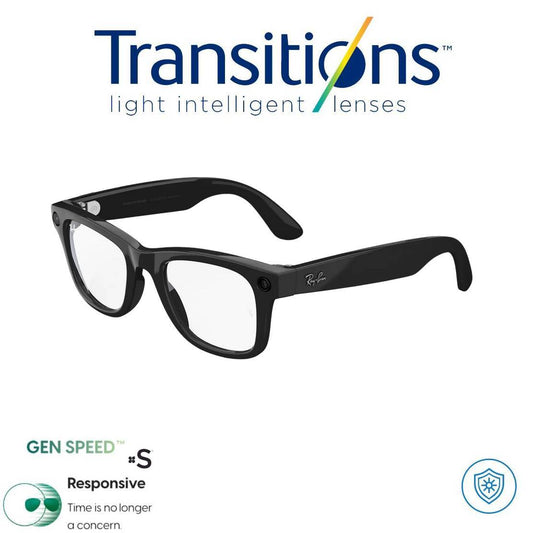 Meta AI® TRANSITIONS© ADDI.COM Oferta PSE -30% Gafas Inteligentes Ray-Ban Meta Wayfarer (1.ª generación) (Envió Gratis 5|7 Días Colombia)