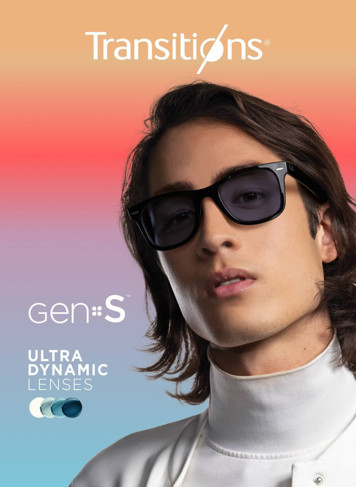 Bono Marco GRATIS + Formula Óptica TRANSITIONS© GEN S® PRO  Anti/Blue 5 colores disponibles Formula Máximo+/- 4.00 SPEED©  Aplican todas las colecciones MIAMIOPTICAS.COM