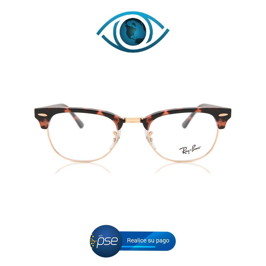 Oferta PSE -20% Eyewear Business Eyeglasses Habana Gafas Montura Óptica Marco Clasico Carey