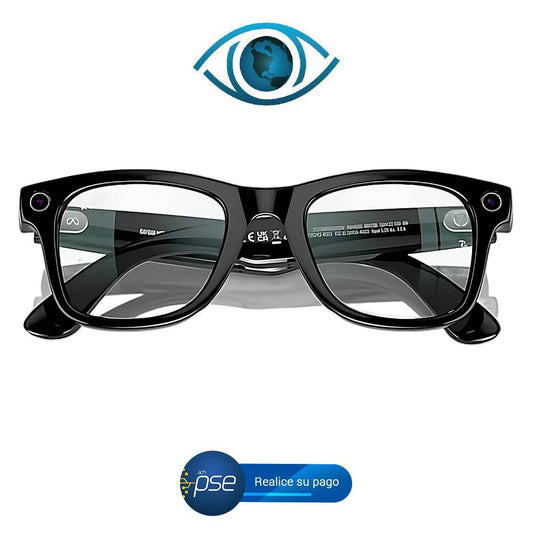 Meta AI® ADDI.COM Oferta PSE -40% Gafas Inteligentes Ray-Ban  Wayfarer (Gen 1)  Polycarbonate (PC) PRO Con Formula Óptica Anti | Blue Gamer Máximos +/- 4.0 Policarbonato (Envió Gratis 15|17 Días Colombia)