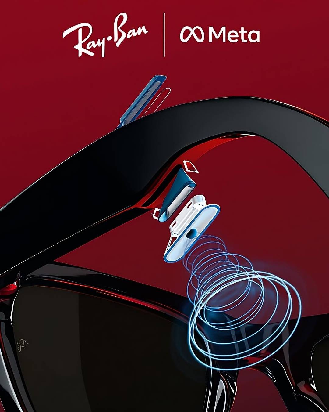 Gafas Lentes Descanso AR HD + Meta AI® Inteligentes Ray-Ban  Wayfarer (1.ª generación)  (Envió Gratis 5|7 Días Colombia)