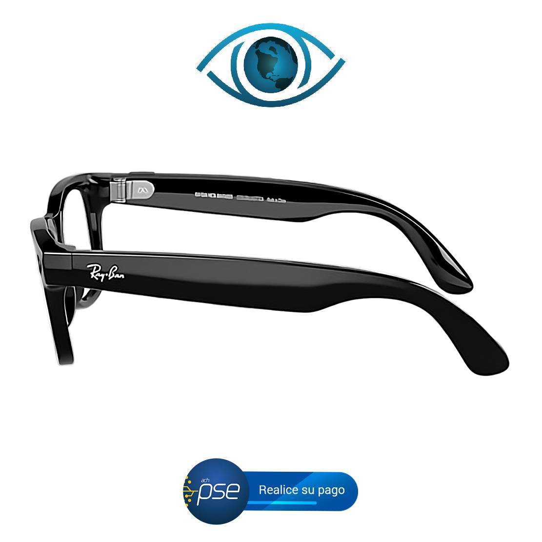 Meta AI® ADDI.COM Oferta PSE -40% Gafas Inteligentes Ray-Ban  Wayfarer (Gen 1)  Polycarbonate (PC) PRO Con Formula Óptica Anti | Blue Gamer Máximos +/- 4.0 Policarbonato (Envió Gratis 15|17 Días Colombia)