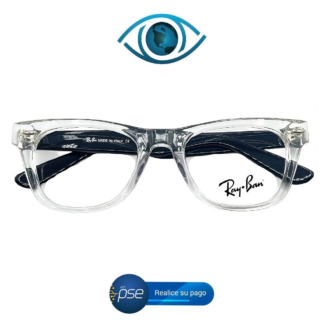 Marco Clásico Business Montura Óptica Gafas  + Accesorios completos