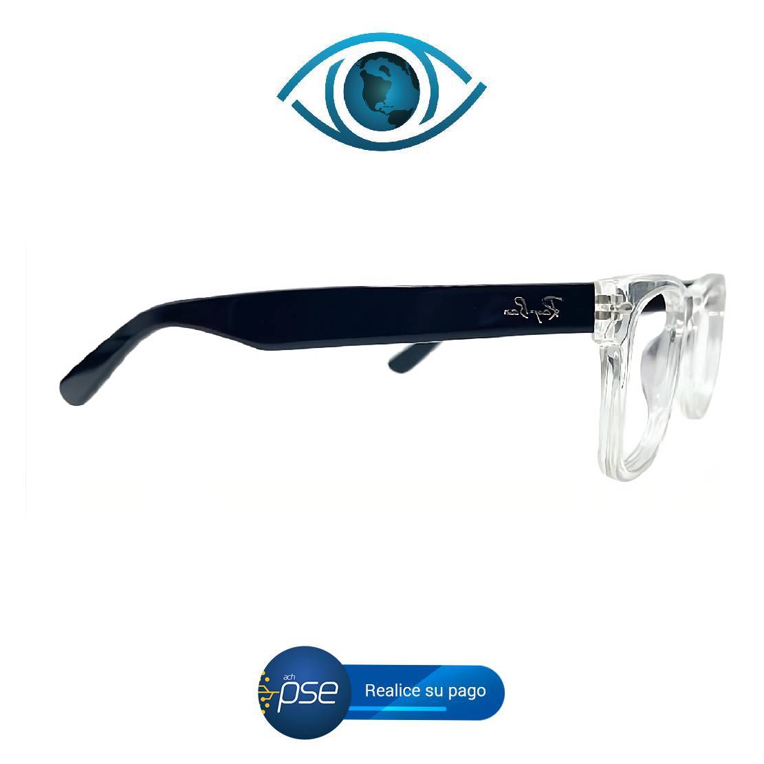 Marco Clásico Business Montura Óptica Gafas  + Accesorios completos