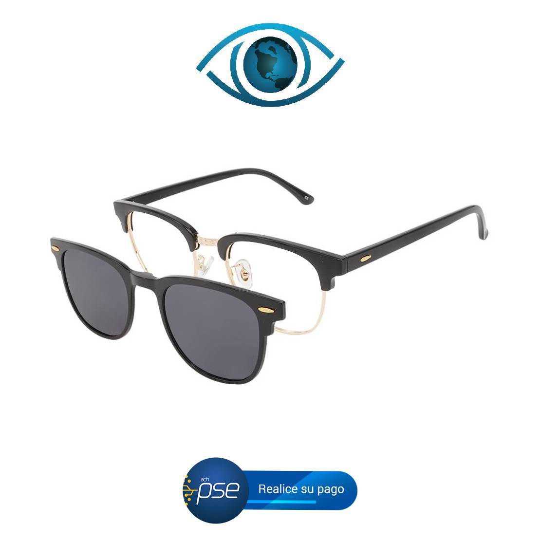 Oferta PSE -25% Montura Clasica Optical Dark Classics Eyewear Marco Ópticos Gafas