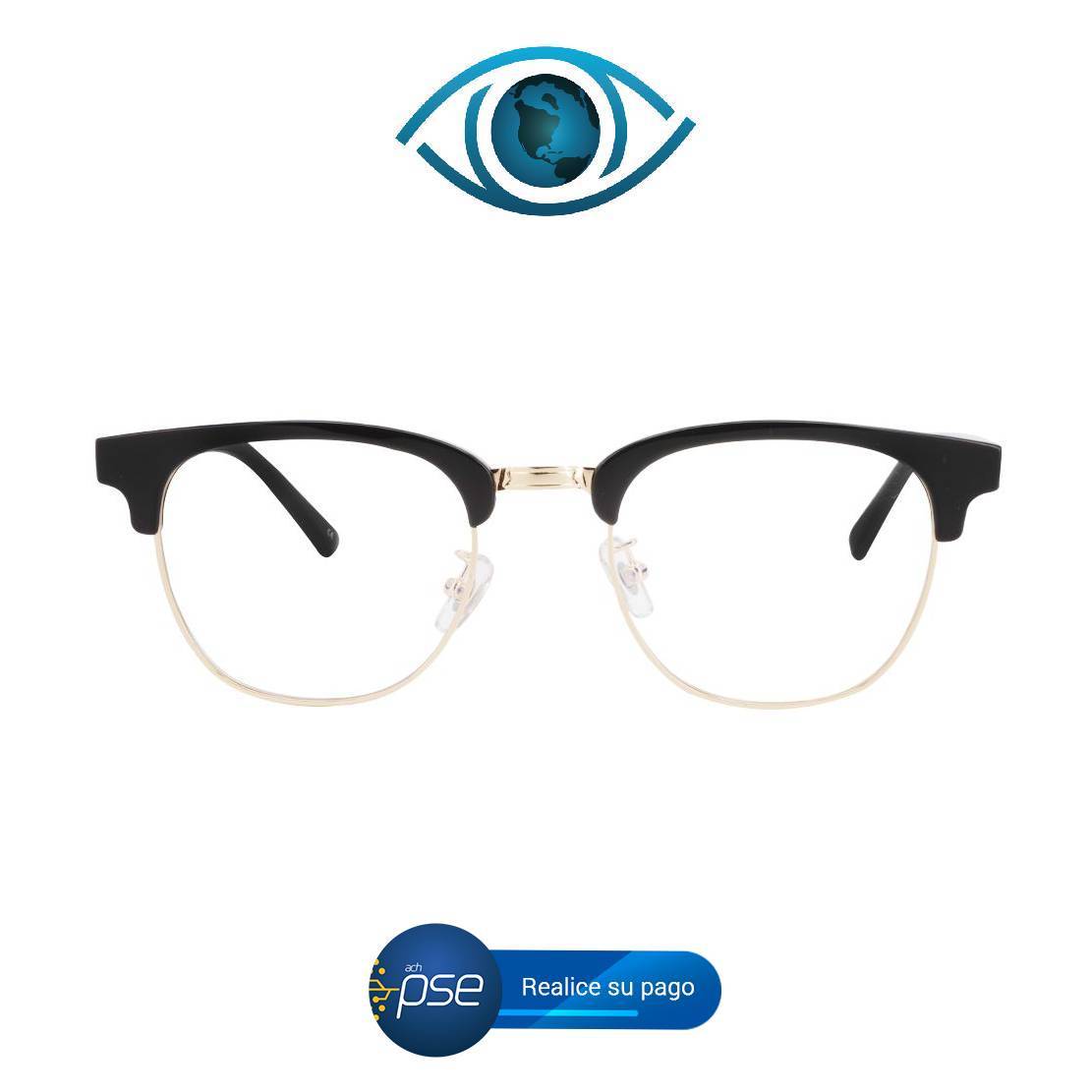 Oferta PSE -25% Montura Clasica Optical Dark Classics Eyewear Marco Ópticos Gafas