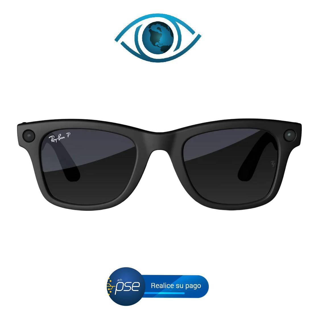 Meta AI® ADDI.COM Oferta PSE -30% Gafas Sol Ray-Ban Meta Wayfarer Black (1.ª generación) Inteligentes + Accesorios completos (Envió Gratis 5|7 Días Colombia)