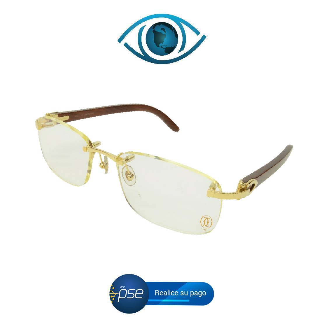 Oferta PSE -30% Marco Tres 3 Piezas Madera + Lentes Descanso Streaming PC GAMER Polycarbonate (PC) PRO o Con Formula Óptica Anti | Blue Máximos +/- 2.0 Computador