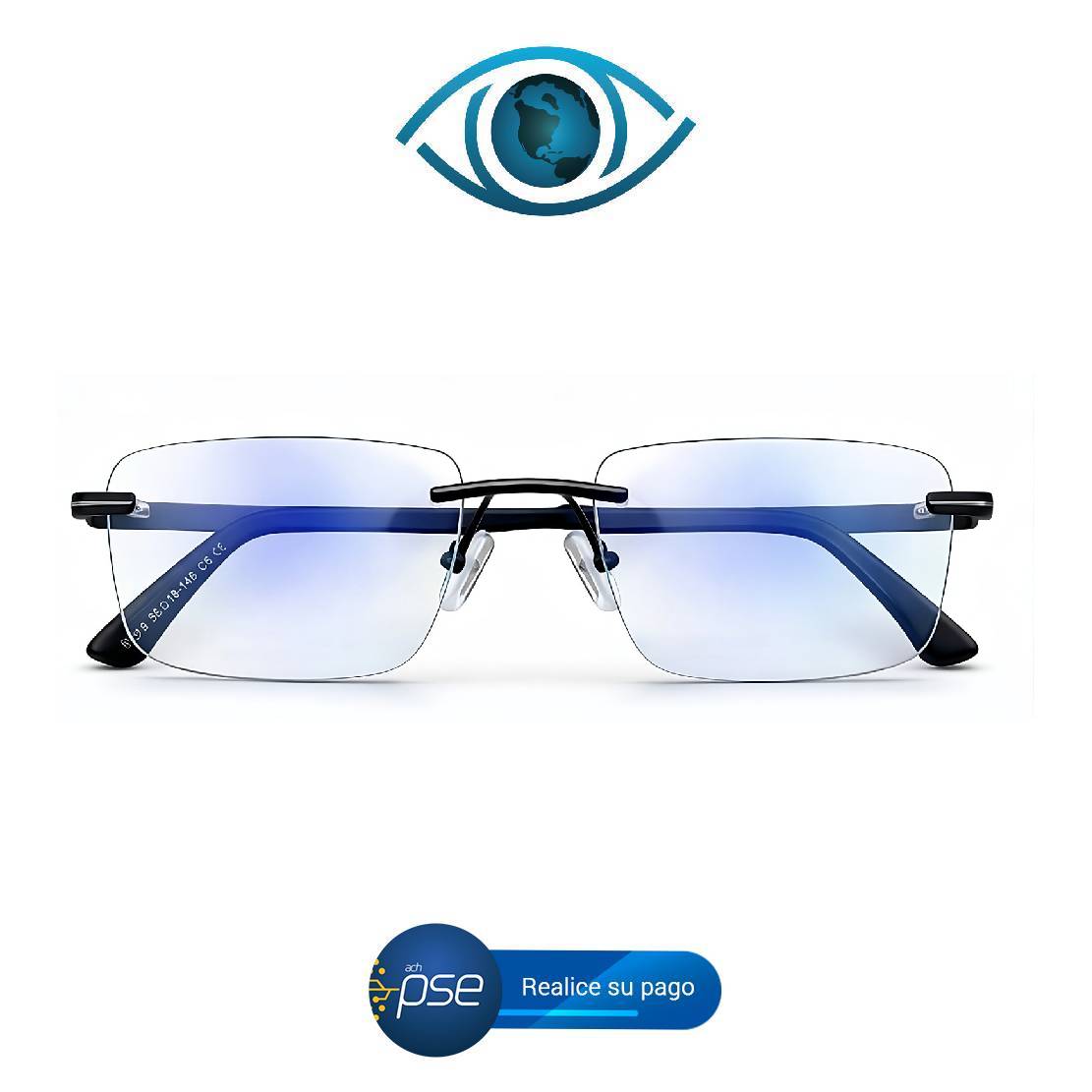 RETRO® Oferta PSE -30% Gafas Profesionales Computador Marco Tres 3 Piezas + Lentes Descanso Streaming PC GAMER Polycarbonate (PC) PRO o Con Formula Óptica Anti | Blue