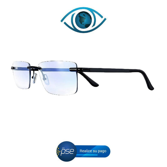 RETRO® Oferta PSE -30% Gafas Profesionales Computador Marco Tres 3 Piezas + Lentes Descanso Streaming PC GAMER Polycarbonate (PC) PRO o Con Formula Óptica Anti | Blue