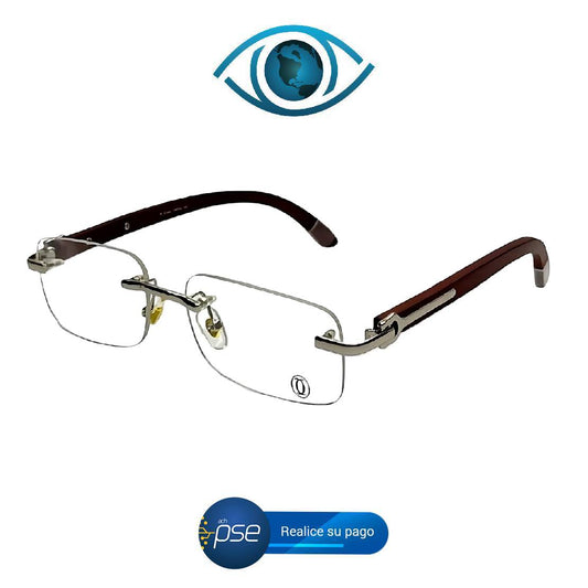 Oferta PSE -30% Marco Madera Tres 3 Piezas + Lentes Descanso PC GAMER Polycarbonate (PC) PRO o Con Formula Óptica Anti | Blue Máximos +/- 2.0 Computador Gaming