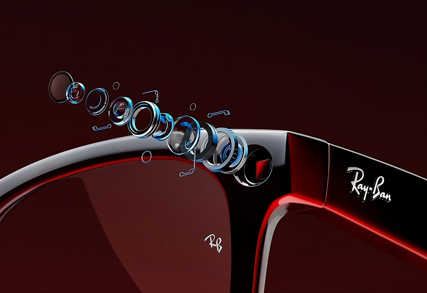 Gafas Lentes Descanso AR HD + Meta AI® Inteligentes Ray-Ban  Wayfarer (1.ª generación)  (Envió Gratis 5|7 Días Colombia)