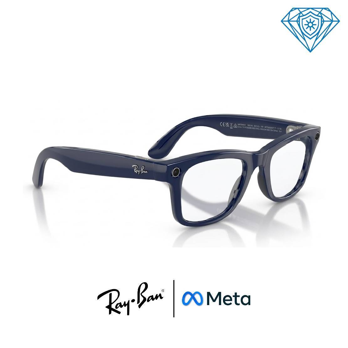 GAFAS INTELIGENTES IA© Gafas RAY-BAN META COSMIC WAYFARER Optic Gen2 AI ANTI|BLUE FORMULAMAX+|-5.0 (Envió Gratis 15 Dias Colombia)