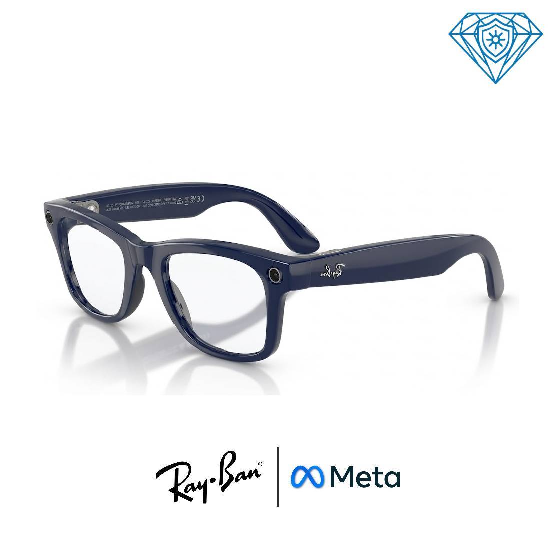 GAFAS INTELIGENTES IA© Gafas RAY-BAN META COSMIC WAYFARER Optic Gen2 AI ANTI|BLUE FORMULAMAX+|-5.0 (Envió Gratis 15 Dias Colombia)