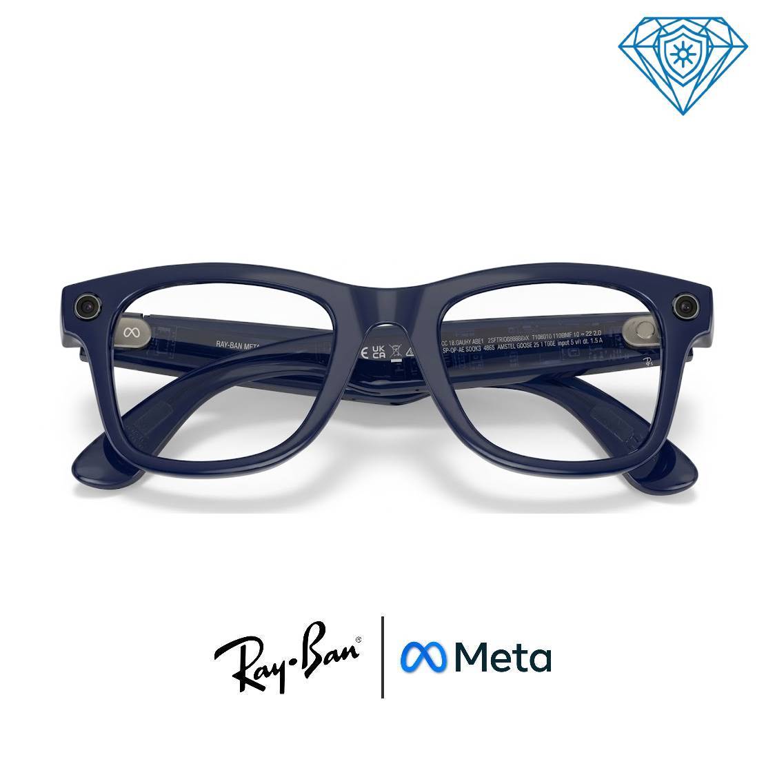 GAFAS INTELIGENTES IA© Gafas RAY-BAN META COSMIC WAYFARER Optic Gen2 AI ANTI|BLUE FORMULAMAX+|-5.0 (Envió Gratis 15 Dias Colombia)