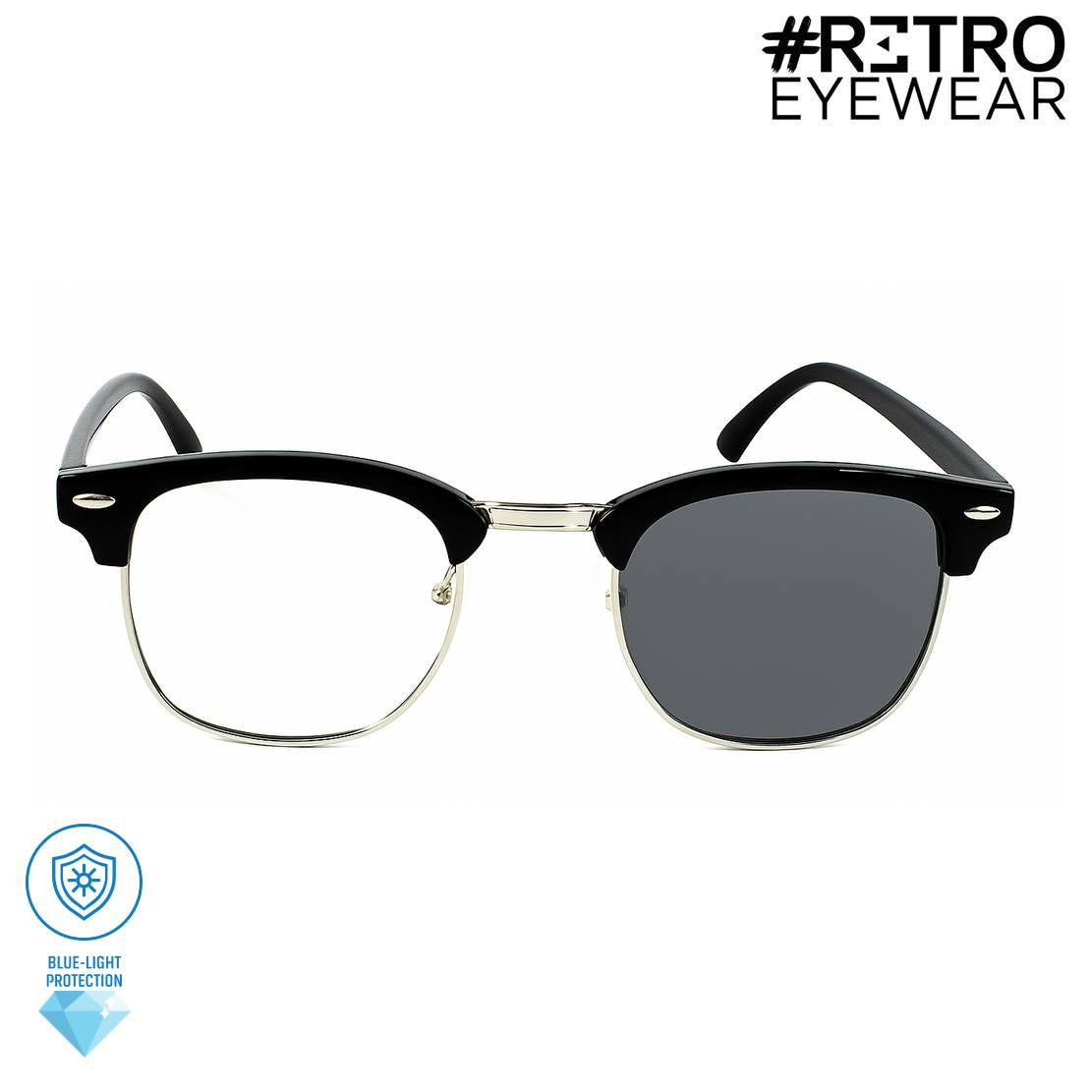 Gafas Clip Solar Silver+ INFINITE♾PHOTOCHROMIC PC AntiBlue Formula Máximos+/-3.0 MAX+|-3.0 Con formula Óptica