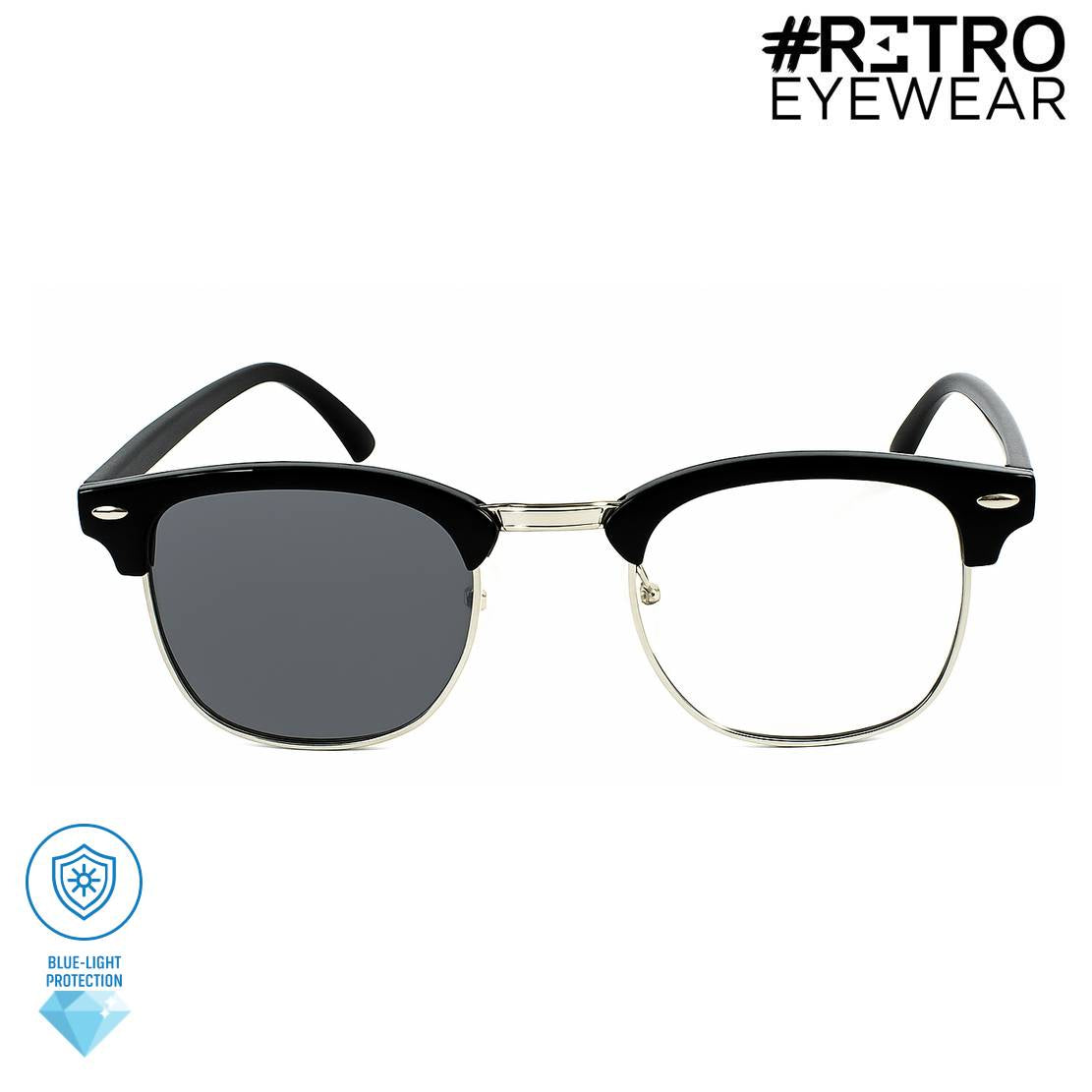 Gafas Clip Solar Silver+ INFINITE♾PHOTOCHROMIC PC AntiBlue Formula Máximos+/-3.0 MAX+|-3.0 Con formula Óptica