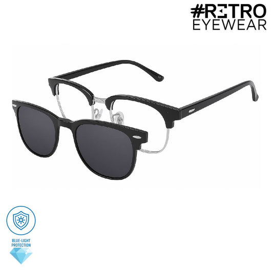 Gafas Clip Solar Silver+ INFINITE♾PHOTOCHROMIC PC AntiBlue Formula Máximos+/-3.0 MAX+|-3.0 Con formula Óptica