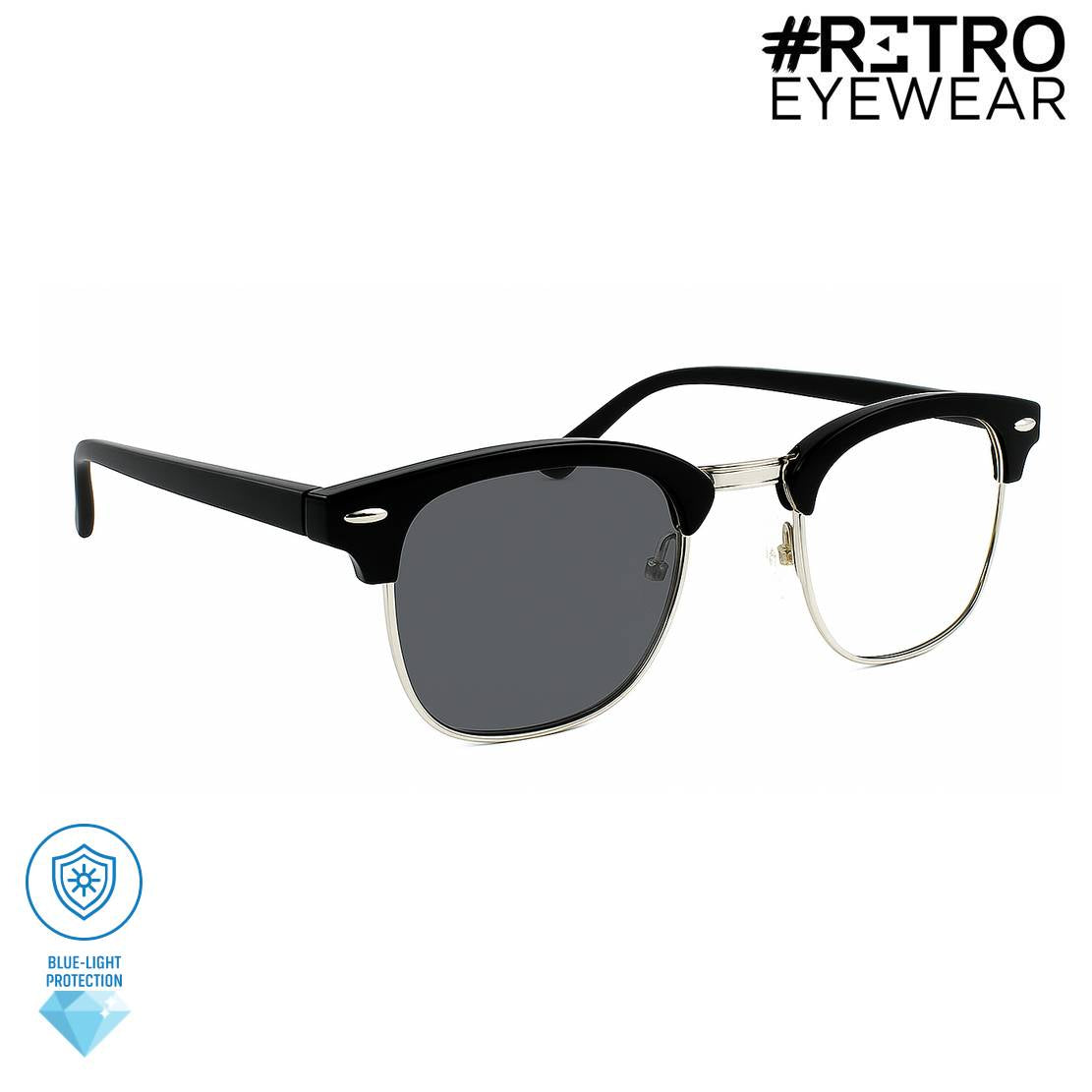 Gafas Clip Solar Silver+ INFINITE♾PHOTOCHROMIC PC AntiBlue Formula Máximos+/-3.0 MAX+|-3.0 Con formula Óptica