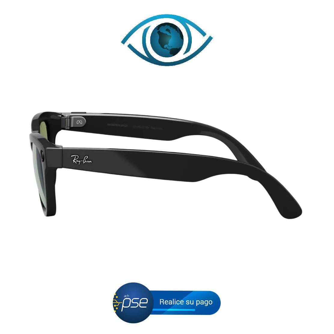 Meta AI® ADDI.COM Oferta PSE -30% Gafas Sol Ray-Ban Meta Wayfarer (1.ª generación) Inteligentes + Accesorios completos (Envió Gratis 5|7 Días Colombia)