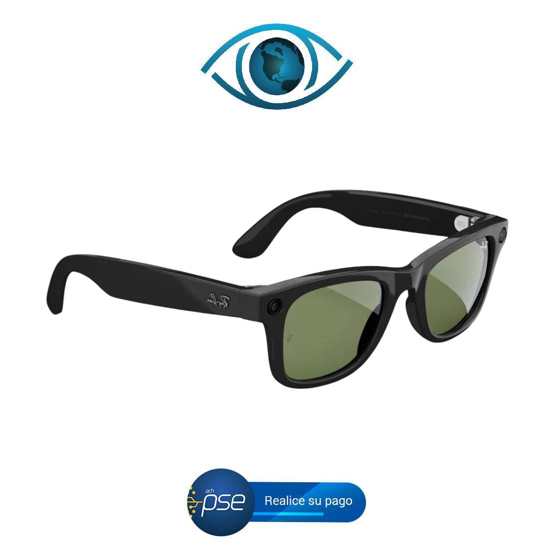Meta AI® ADDI.COM Oferta PSE -30% Gafas Sol Ray-Ban Meta Wayfarer (1.ª generación) Inteligentes + Accesorios completos (Envió Gratis 5|7 Días Colombia)