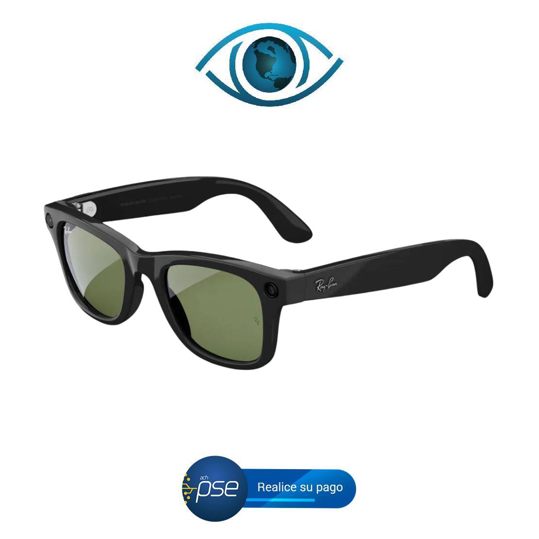 Meta AI® ADDI.COM Oferta PSE -30% Gafas Sol Ray-Ban Meta Wayfarer (1.ª generación) Inteligentes + Accesorios completos (Envió Gratis 5|7 Días Colombia)