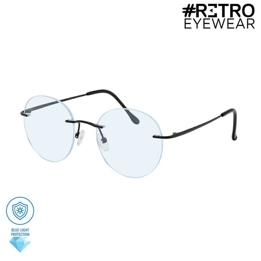 Oferta PSE -30% RETRO® TITANIUM® Profesionales Computador Marco Tres 3 Piezas + Lentes Descanso Streaming PC GAMER Polycarbonate (PC) PRO o Con Formula Óptica Anti | Blue
