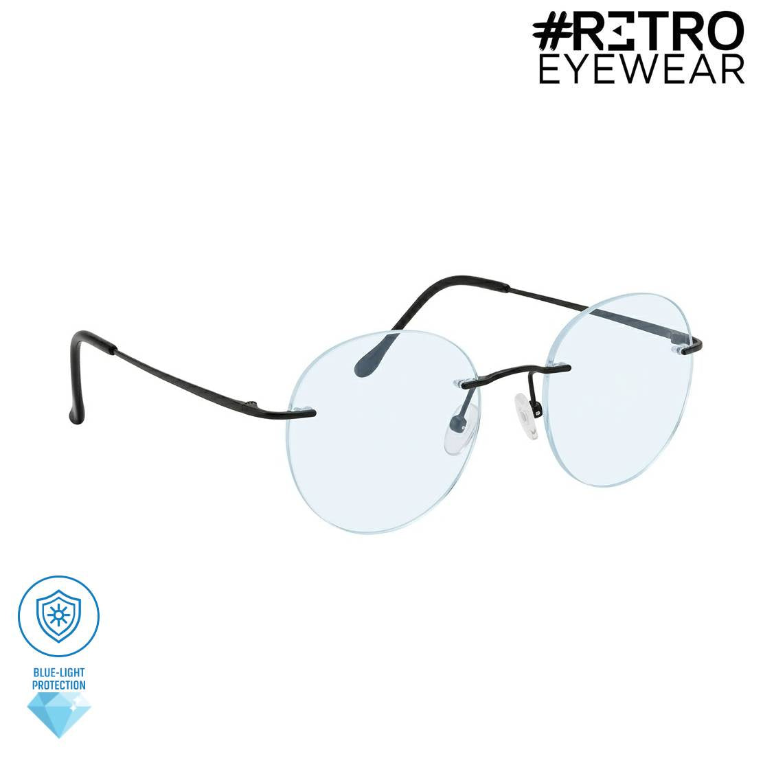 Oferta PSE -30% RETRO® TITANIUM® Profesionales Computador Marco Tres 3 Piezas + Lentes Descanso Streaming PC GAMER Polycarbonate (PC) PRO o Con Formula Óptica Anti | Blue