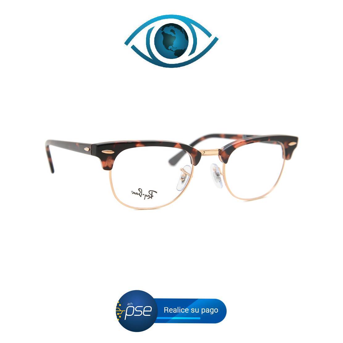 Oferta PSE -20% Eyewear Business Eyeglasses Habana Gafas Montura Óptica Marco Clasico Carey