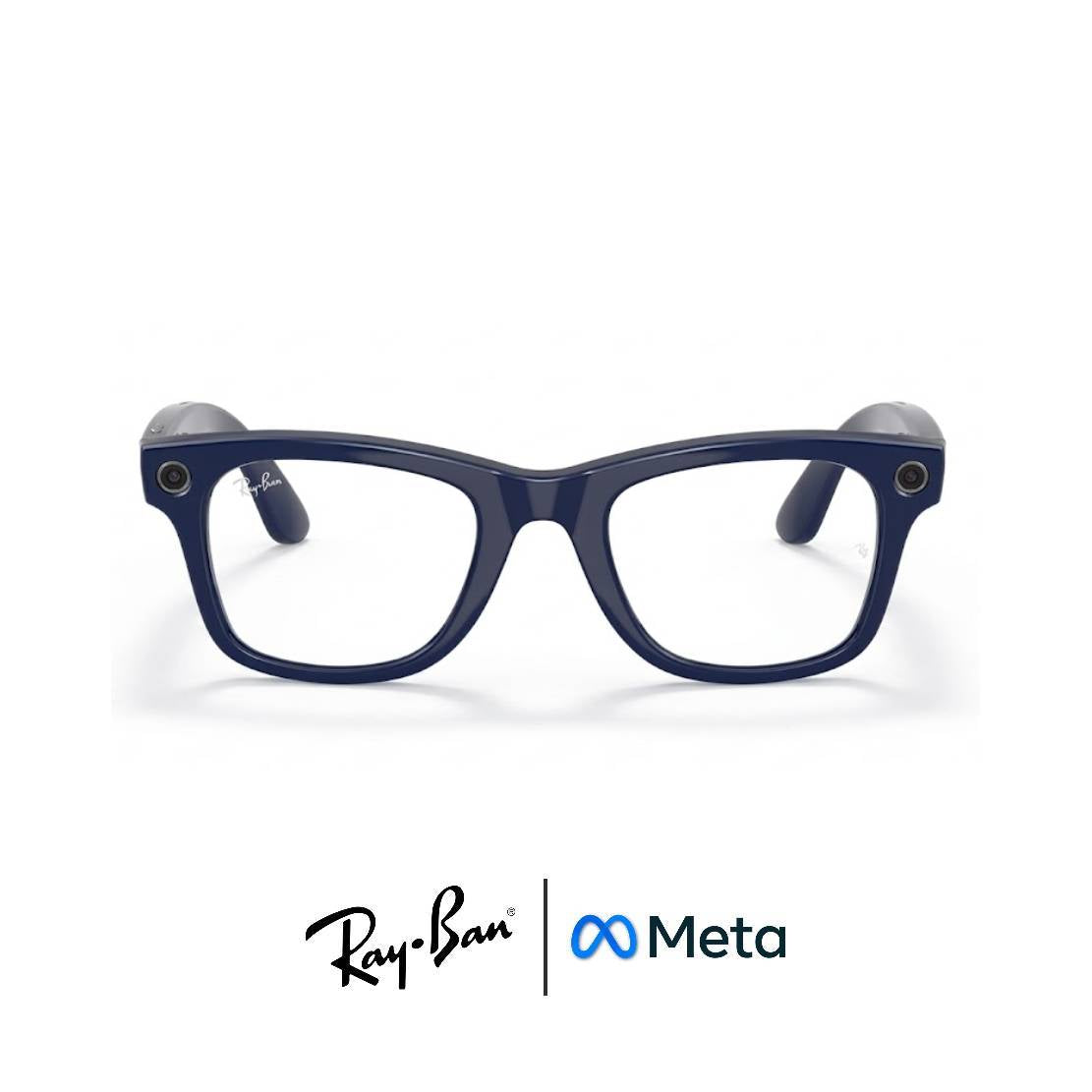 Gafas Meta AI® RAY-BAN TRANSITIONS© HD Zafiro© Wayfarer Transparent Grey (Gen 2) (Copia)