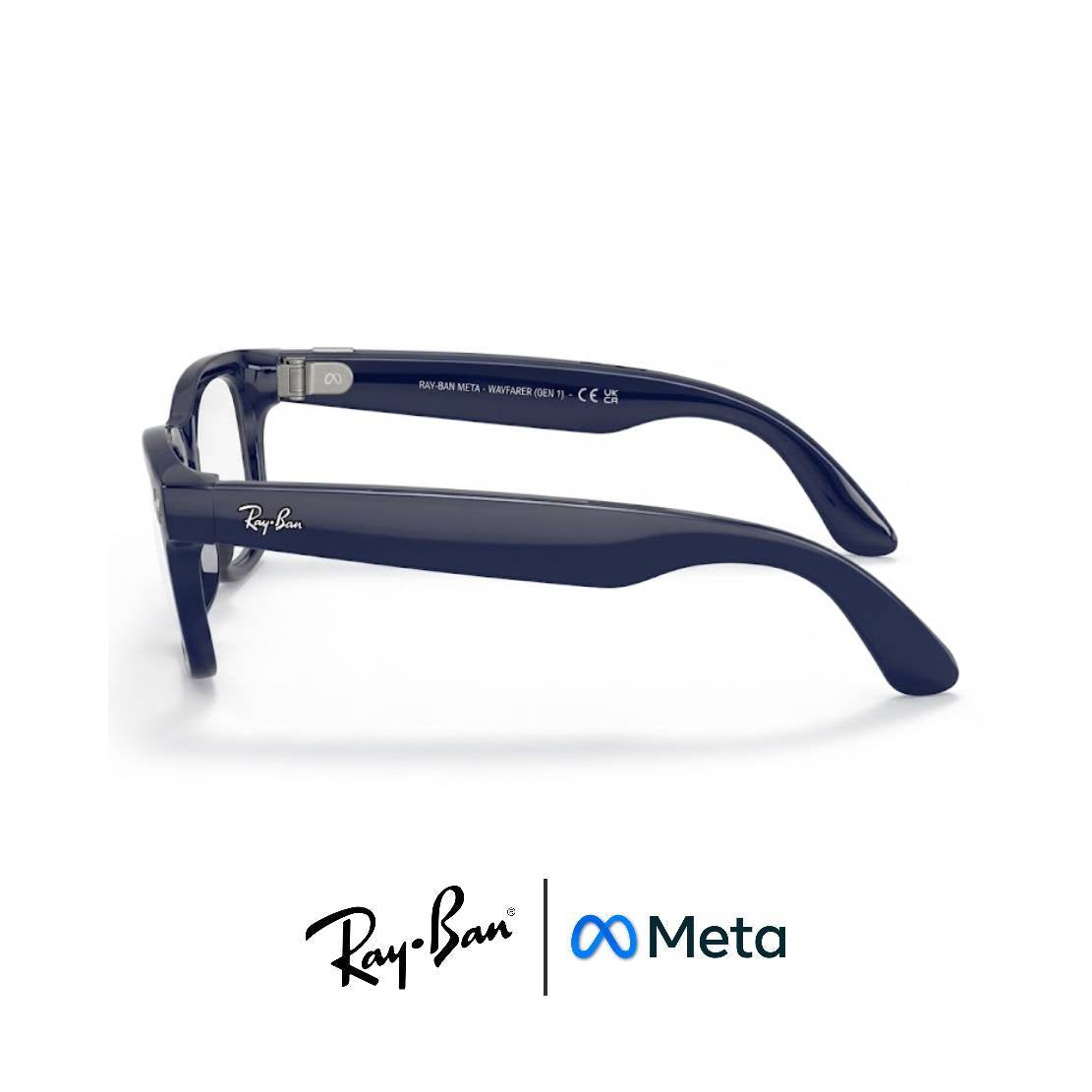 Gafas Meta AI® RAY-BAN TRANSITIONS© HD Zafiro© Wayfarer Transparent Grey (Gen 2) (Copia)