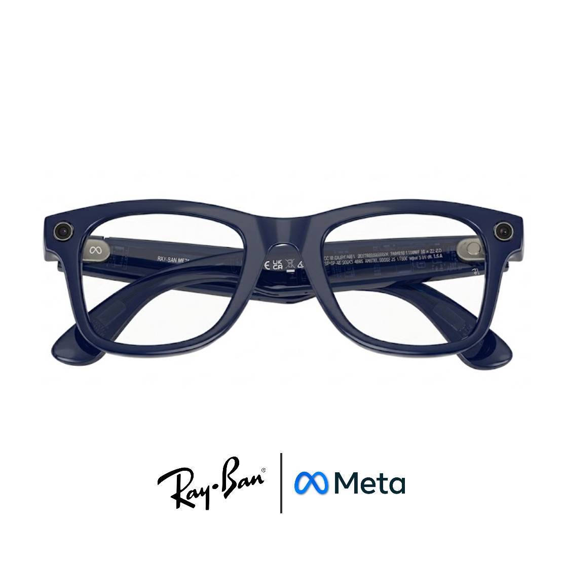 Gafas Meta AI® RAY-BAN TRANSITIONS© HD Zafiro© Wayfarer Transparent Grey (Gen 2) (Copia)