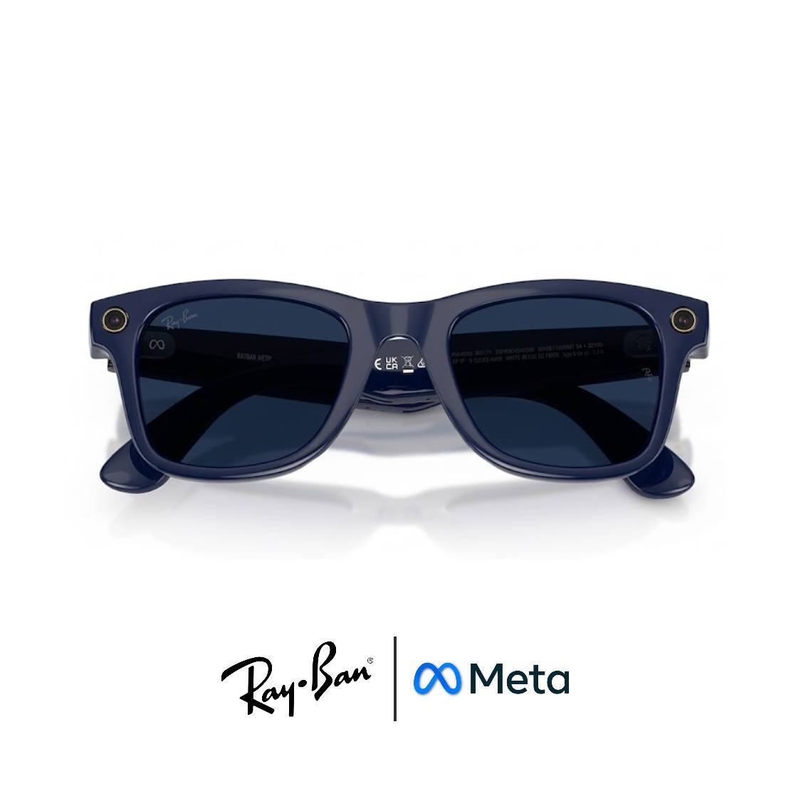 Gafas Meta AI® RAY-BAN TRANSITIONS© HD Zafiro© Wayfarer Transparent Grey (Gen 2) (Copia)