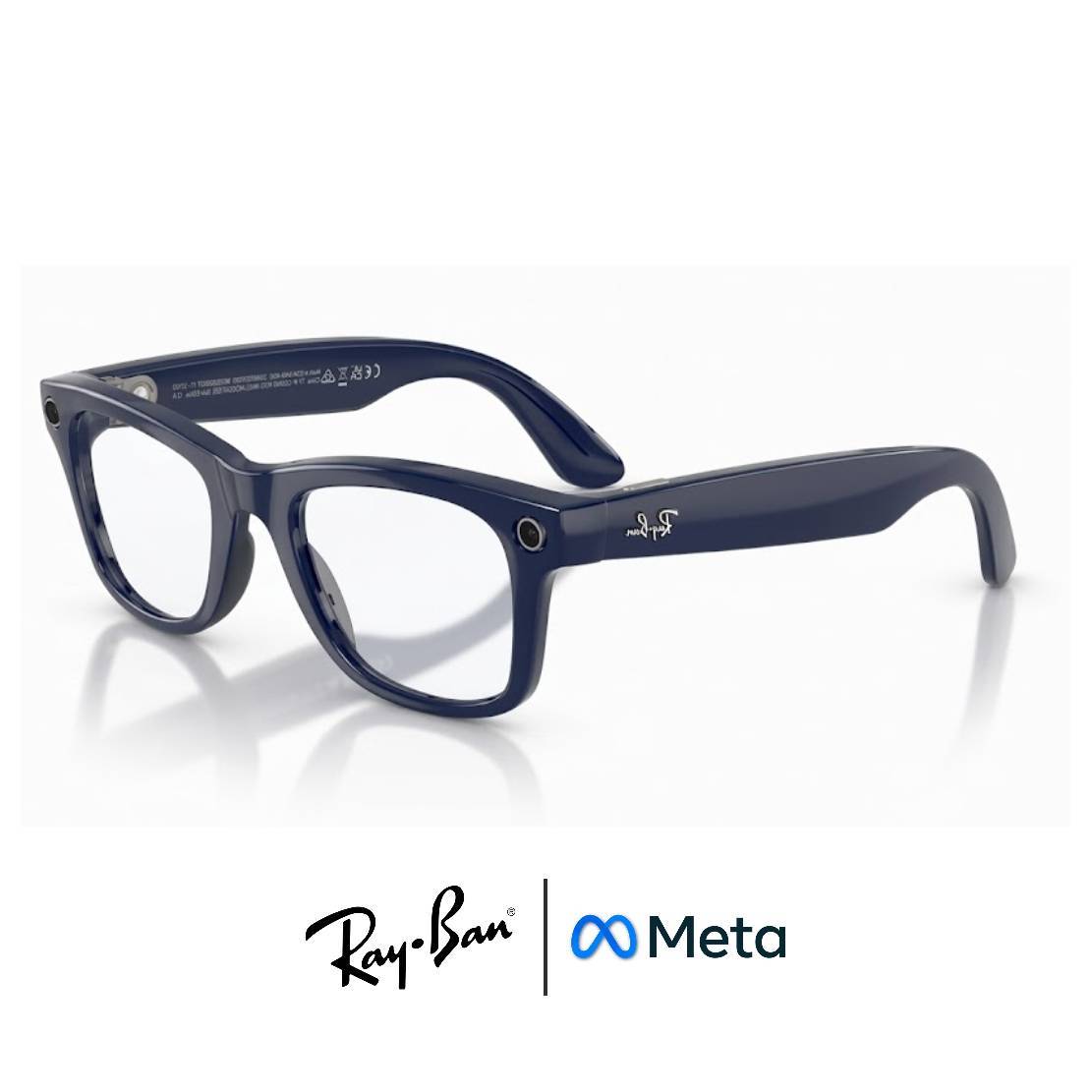 Gafas Meta AI® RAY-BAN TRANSITIONS© HD Zafiro© Wayfarer Transparent Grey (Gen 2) (Copia)