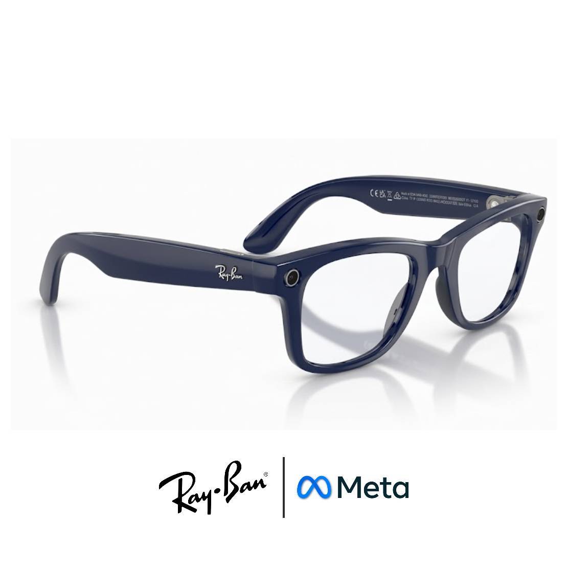 Gafas Meta AI® RAY-BAN TRANSITIONS© HD Zafiro© Wayfarer Transparent Grey (Gen 2) (Copia)