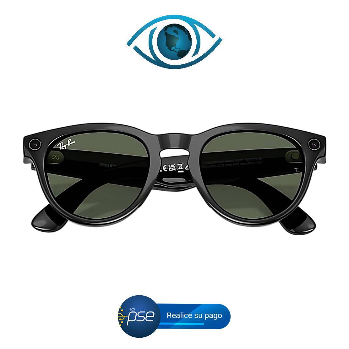 Meta AI® ADDI.COM Oferta PSE -10% Gafas Sol (2.ª generación) RAY-BAN | META HEADLINER - GEN 2 Inteligentes + Accesorios completos (Envió Gratis 5|7 Días Colombia)