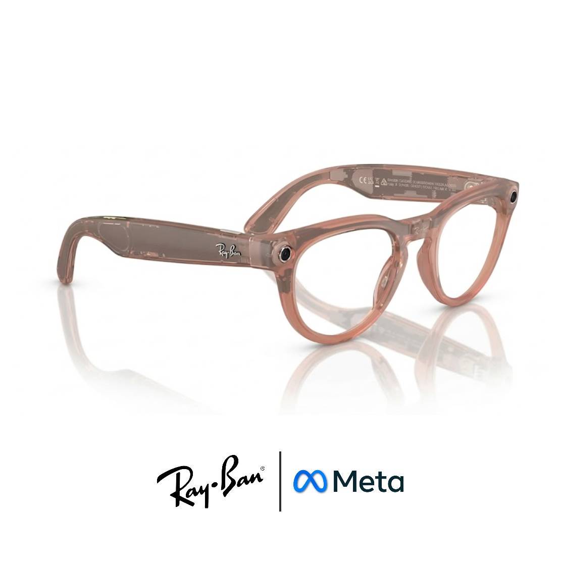 Descanso Gafas Meta AI® RAY-BAN HEADLINER (Gen2) TRANSITIONS© HD ICE Brown Generacion 2 ANTI|BLUE©