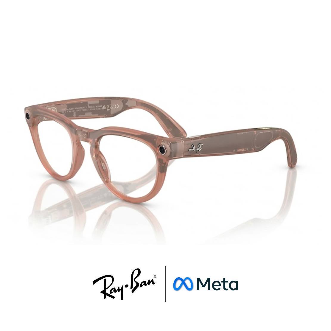 Descanso Gafas Meta AI® RAY-BAN HEADLINER (Gen2) TRANSITIONS© HD ICE Brown Generacion 2 ANTI|BLUE©