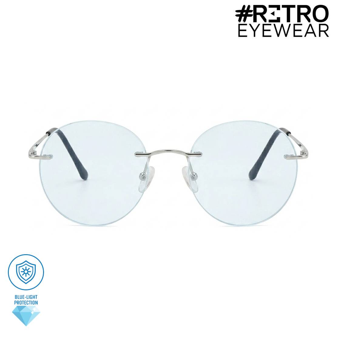 Oferta PSE -30% RETRO® TITANIUM® Profesionales Computador Marco Tres 3 Piezas + Lentes Descanso Streaming PC GAMER Polycarbonate (PC) PRO o Con Formula Óptica Anti | Blue