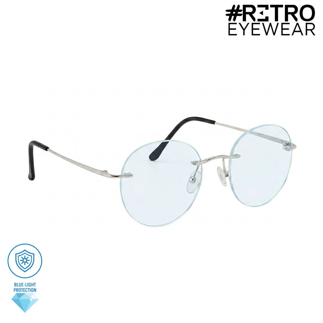 Oferta PSE -30% RETRO® TITANIUM® Profesionales Computador Marco Tres 3 Piezas + Lentes Descanso Streaming PC GAMER Polycarbonate (PC) PRO o Con Formula Óptica Anti | Blue