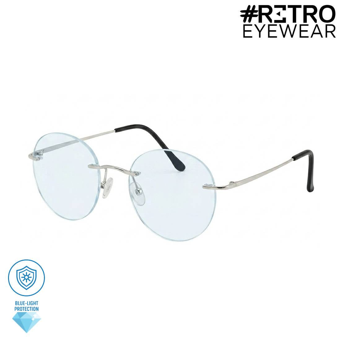 Oferta PSE -30% RETRO® TITANIUM® Profesionales Computador Marco Tres 3 Piezas + Lentes Descanso Streaming PC GAMER Polycarbonate (PC) PRO o Con Formula Óptica Anti | Blue