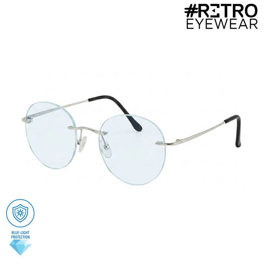 Oferta PSE -30% RETRO® TITANIUM® Profesionales Computador Marco Tres 3 Piezas + Lentes Descanso Streaming PC GAMER Polycarbonate (PC) PRO o Con Formula Óptica Anti | Blue